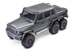Traxxas 88296-4 Silver RTR TRX-6 6x6 Mercedes-Benz G 63