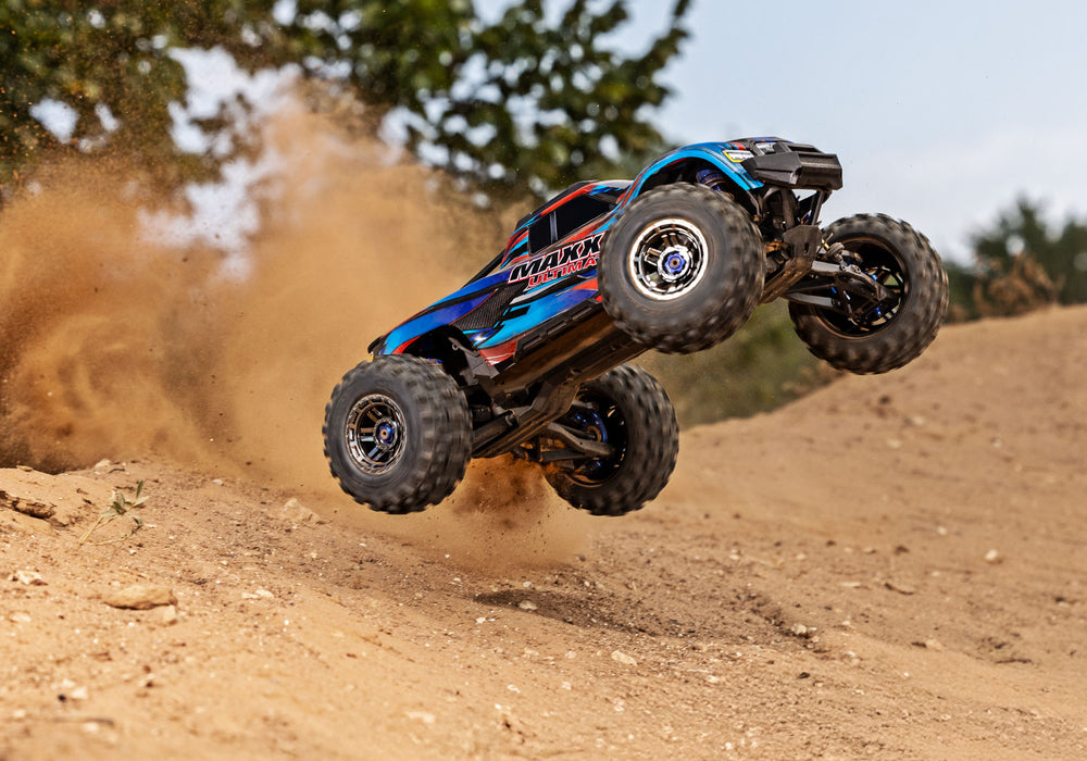 Traxxas 89087-4 1/10 Maxx Ultimate VXL-4s Brushless 4x4 Monster Truck Blue