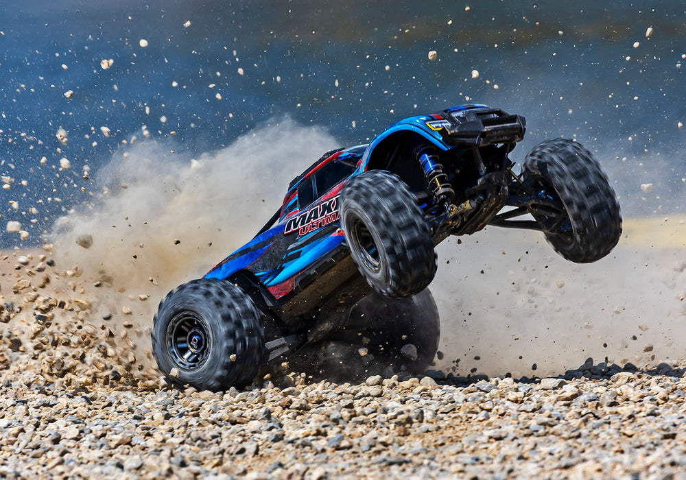 Traxxas 89087-4 1/10 Maxx Ultimate VXL-4s Brushless 4x4 Monster Truck Blue