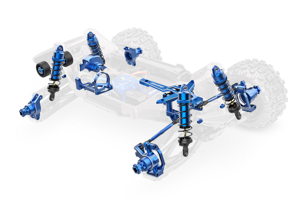 Traxxas 89087-4 1/10 Maxx Ultimate VXL-4s Brushless 4x4 Monster Truck Blue
