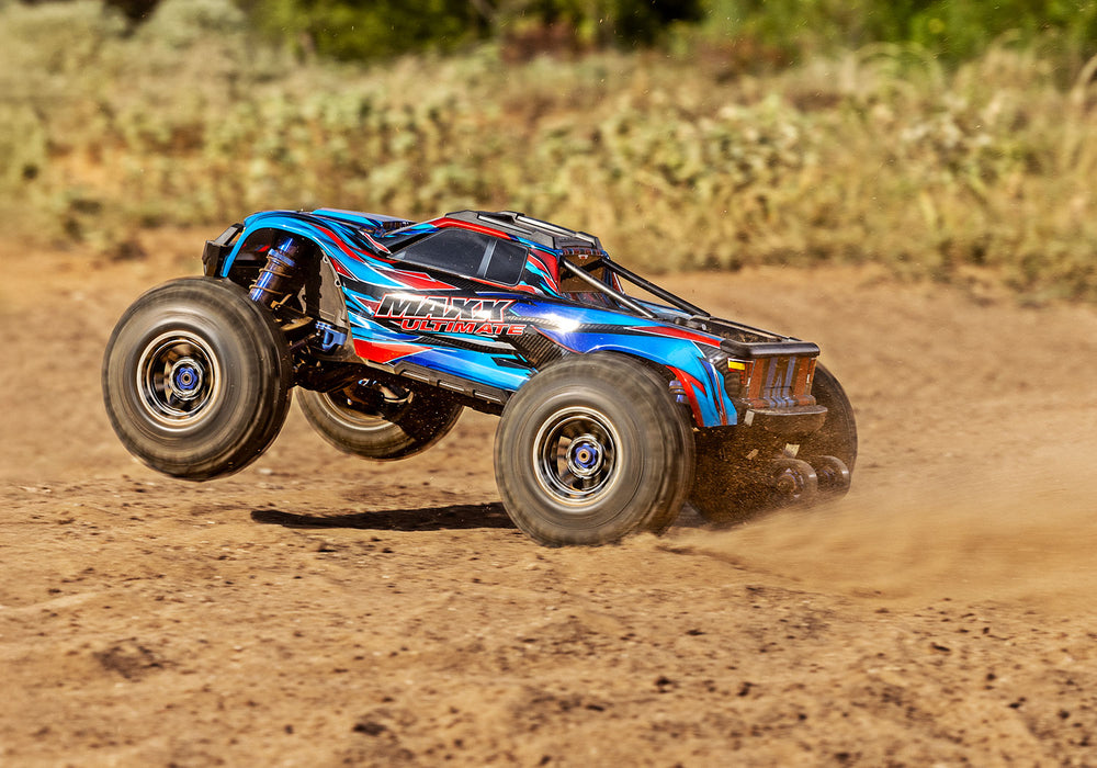 Traxxas 89087-4 1/10 Maxx Ultimate VXL-4s Brushless 4x4 Monster Truck Blue