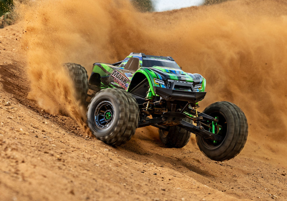 Traxxas 89087-4 1/10 Maxx Ultimate VXL-4s Brushless 4x4 Monster Truck Green