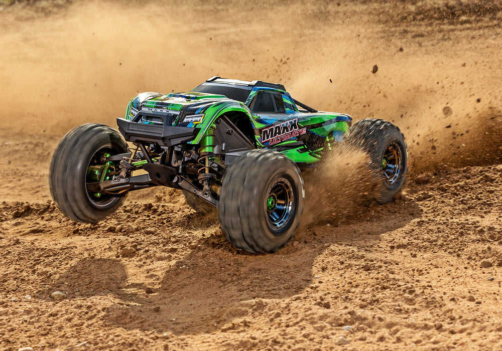 Traxxas 89087-4 1/10 Maxx Ultimate VXL-4s Brushless 4x4 Monster Truck Green