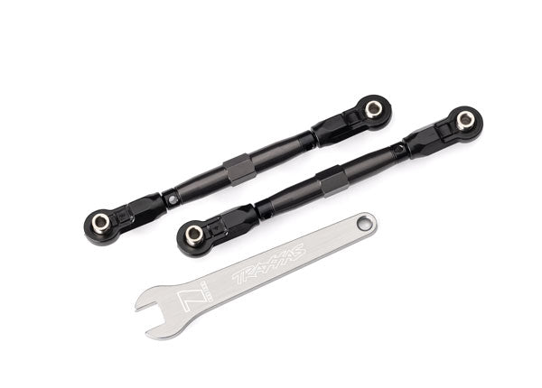 Traxxas 8948 Gray Aluminum 88mm Toe Links for MAXX and Maxx Slash 2 Pack