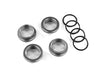Traxxas 8968 Gray Aluminum Spring Retainer/Adjuster for GT-MAXX Shocks (4 Pack)