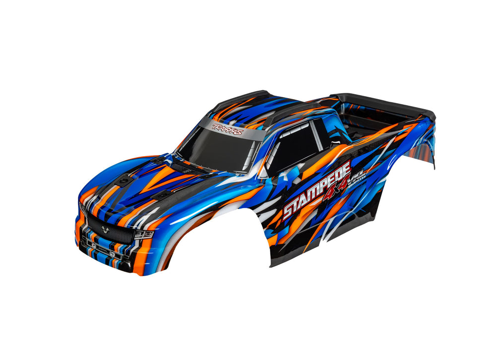 Traxxas 9014 Stampede 4X4 VXL Orange Clipless Body