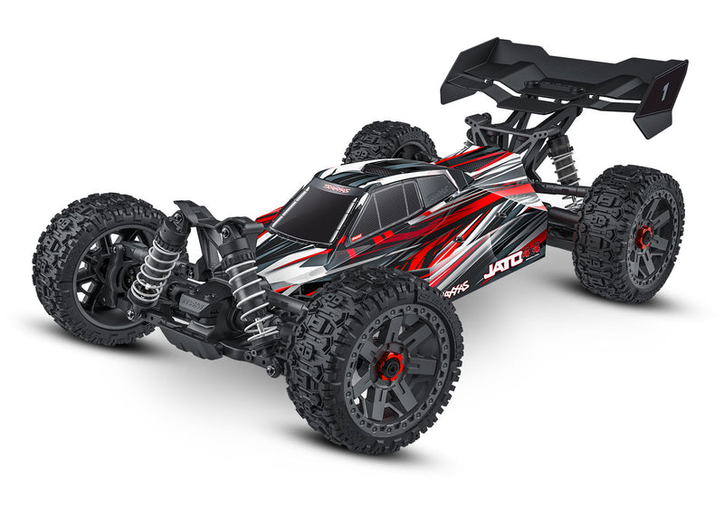 Traxxas 90154-4 Red Jato® 4x4 BL-2s Brushless Buggy