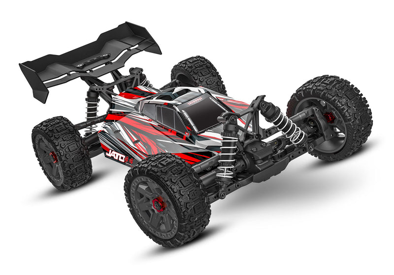 Traxxas 90154-4 Red Jato® 4x4 BL-2s Brushless Buggy