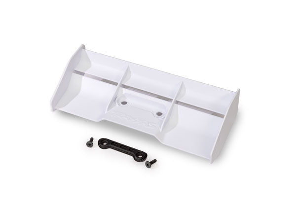 Traxxas 9019-WHT White Race Wing with 4x12mm Wing Washers
