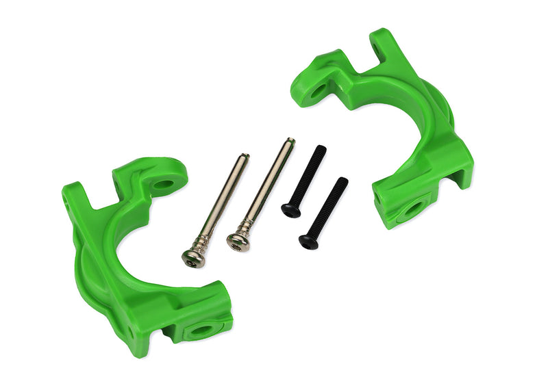 Traxxas 9032G Green Extreme Heavy Duty Caster Blocks for 9080 Upgrade Kit