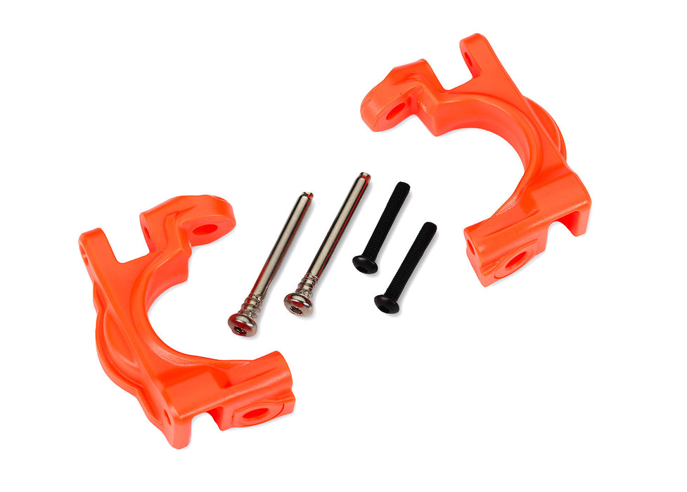 Traxxas 9032T Orange Extreme Heavy Duty Caster Blocks for 9080 Upgrade Kit