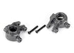 Traxxas 9037 Gray Extreme Heavy Duty Front Steering Blocks for 9080 Upgrade Kit