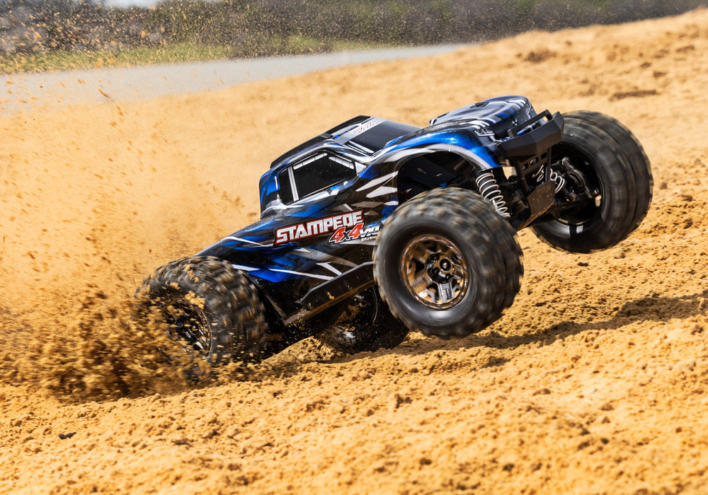 Traxxas 90376-4 Stampede 4X4 VXL Blue