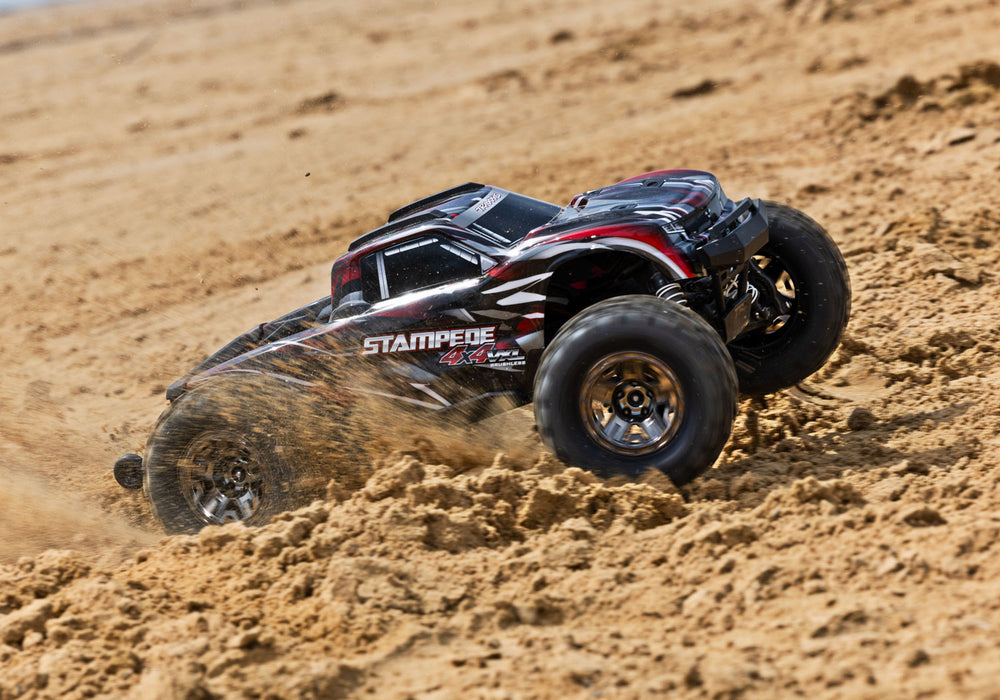 Traxxas 90376-4 Stampede 4X4 VXL Red