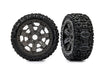 Traxxas 9073 Sledgehammer® Tires on 3.0" Gray Wheels (1 Pair)