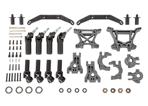 Traxxas 9080 Gray Extreme Heavy Duty Outer Driveline and Suspension Upgrade Kit
