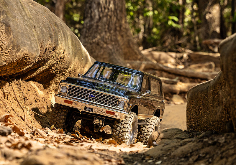 Traxxas 91076-4 Black TRX-4 Chevrolet Blazer with Interior