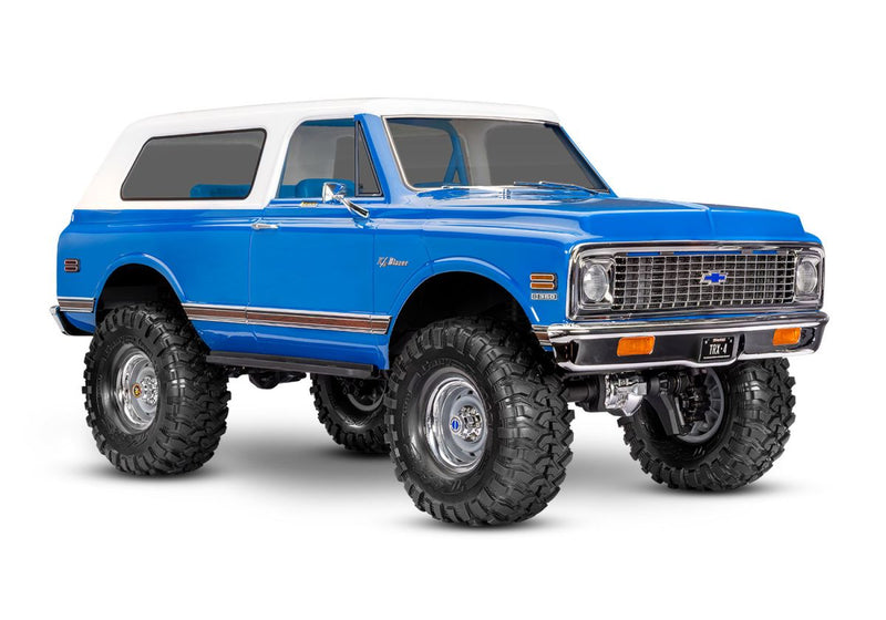 Traxxas 91076-4 Blue TRX-4 Chevrolet Blazer with Interior