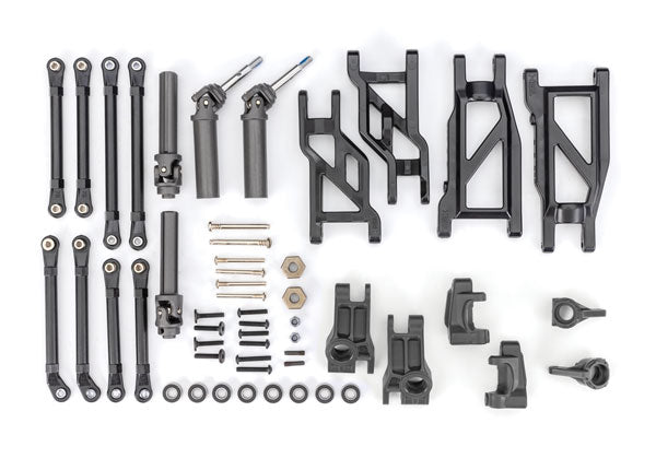 Traxxas 9180 Extreme Heavy Duty Black Upgrade Kit for 2wd Rustler and Stampede 2wd