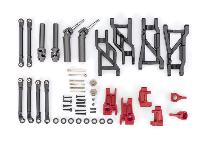 Traxxas 9181 Red Extreme Heavy Duty Upgrade Kit