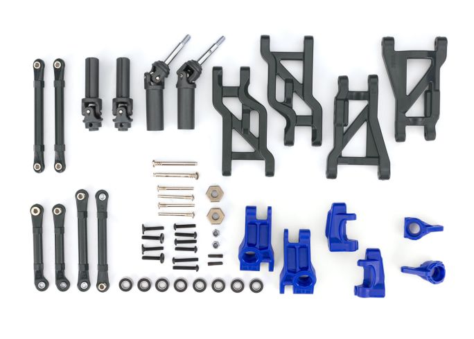 Traxxas 9182 Blue Extreme Heavy Duty Upgrade Kit for Drag Slash or Bandit