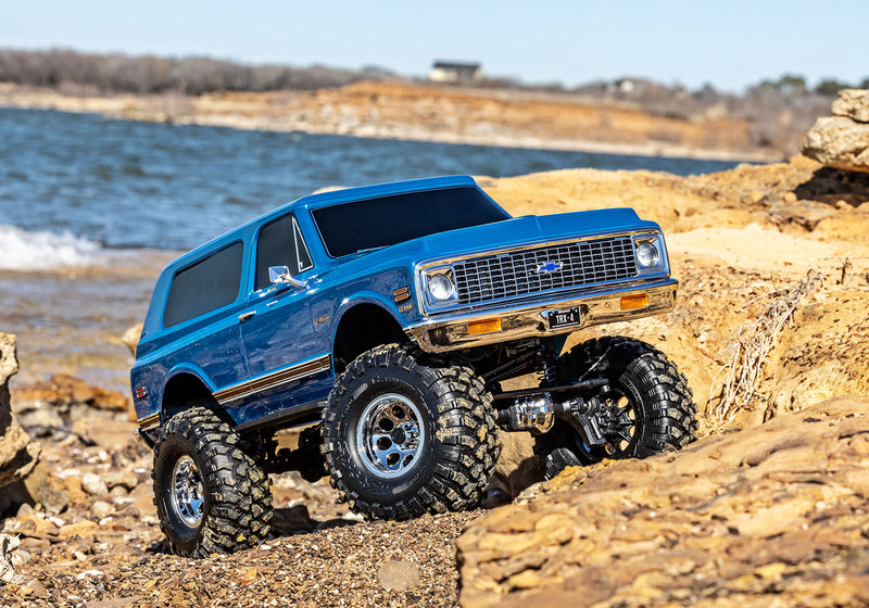 Traxxas 92086-4 TRX-4 Blue RTR High Trail 1972 Chevy Blazer Trail Crawler
