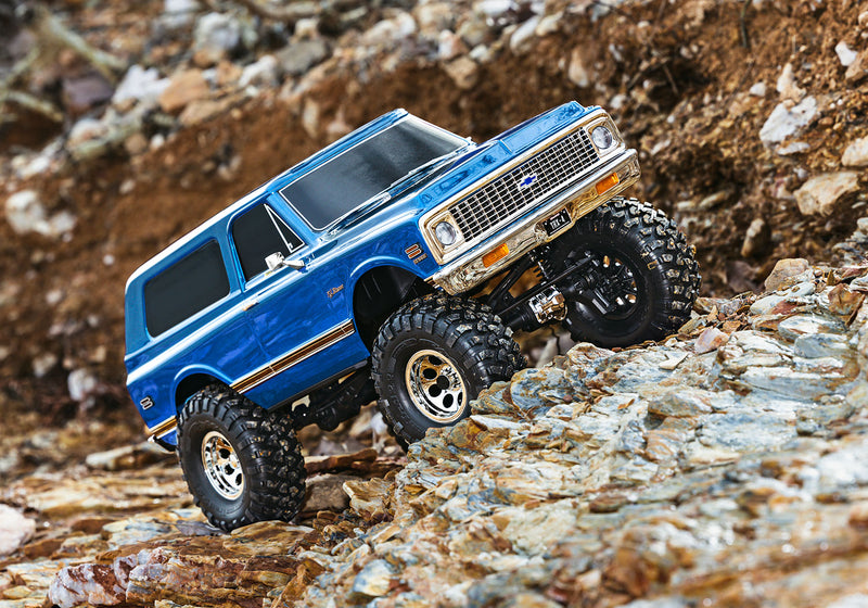 Traxxas 92086-4 TRX-4 Blue RTR High Trail 1972 Chevy Blazer Trail Crawler