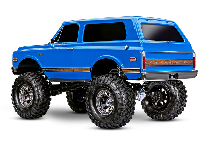 Traxxas 92086-4 TRX-4 Blue RTR High Trail 1972 Chevy Blazer Trail Crawler