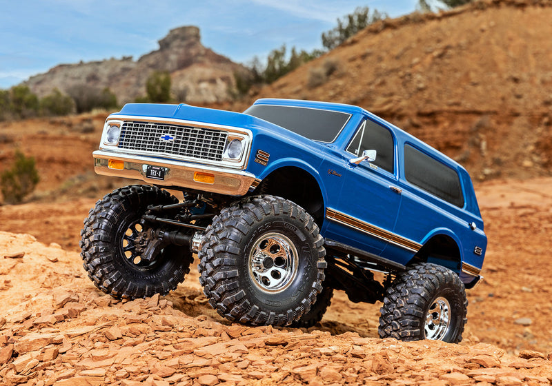 Traxxas 92086-4 TRX-4 Blue RTR High Trail 1972 Chevy Blazer Trail Crawler
