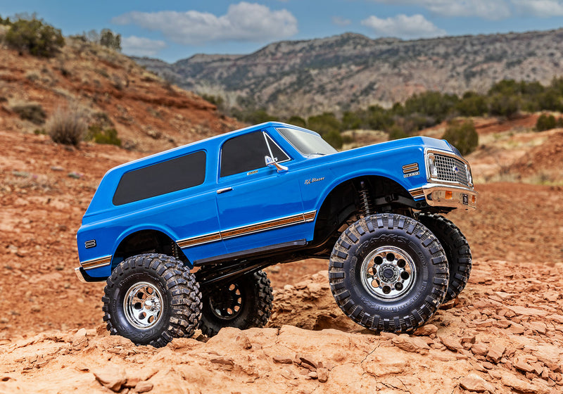Traxxas 92086-4 TRX-4 Blue RTR High Trail 1972 Chevy Blazer Trail Crawler