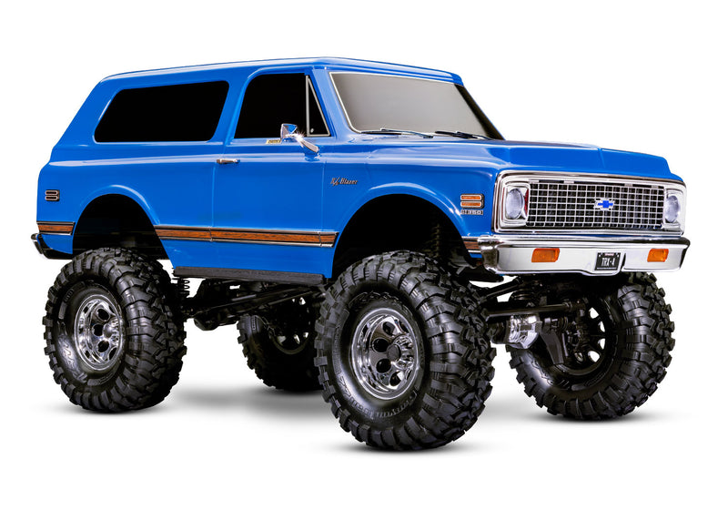 Traxxas 92086-4 TRX-4 Blue RTR High Trail 1972 Chevy Blazer Trail Crawler