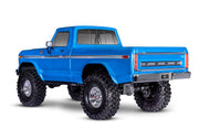 Traxxas 92144-4 TRX-4 F-150 4WD Crawler Truck Blue Clipless Body