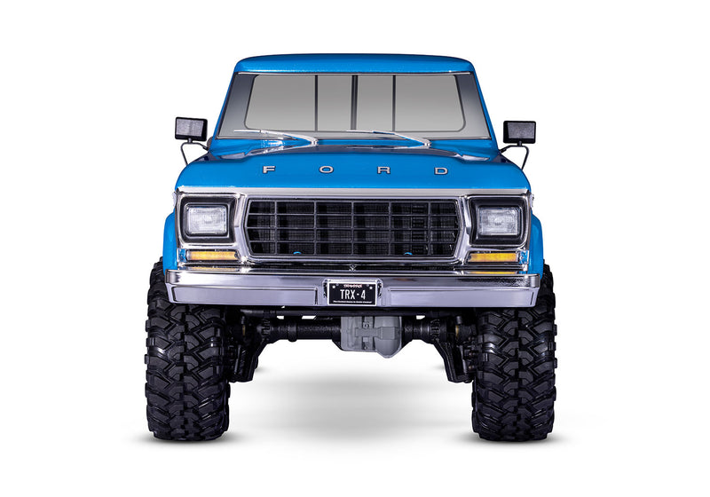 Traxxas 92144-4 TRX-4 F-150 4WD Crawler Truck Blue Clipless Body