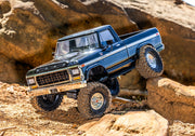 Traxxas 92144-4 TRX-4 F-150 4WD Crawler Truck Blue Clipless Body