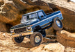 Traxxas 92144-4 TRX-4 F-150 4WD Crawler Truck Blue Clipless Body