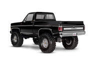 Traxxas 92154-4 TRX-4 Chevrolet K10 4WD Crawler Truck Black Clipless Body