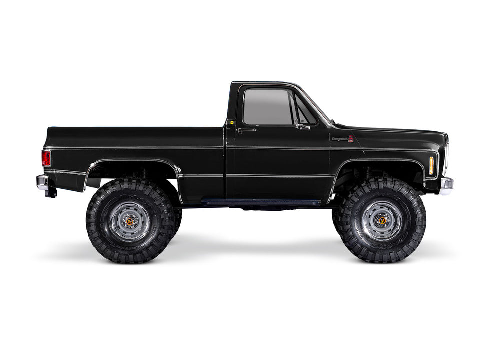 Traxxas 92154-4 TRX-4 Chevrolet K10 4WD Crawler Truck Black Clipless Body