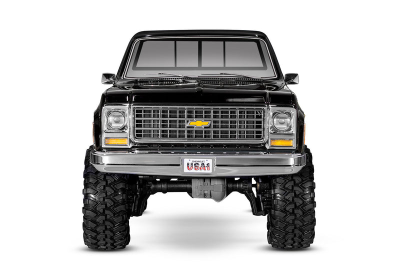 Traxxas 92154-4 TRX-4 Chevrolet K10 4WD Crawler Truck Black Clipless Body