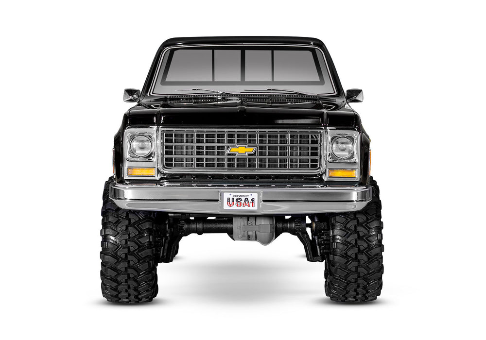 Traxxas 92154-4 TRX-4 Chevrolet K10 4WD Crawler Truck Black Clipless Body