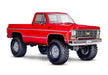 Traxxas 92154-4 TRX-4 Chevrolet K10 4WD Crawler Truck Red Clipless Body