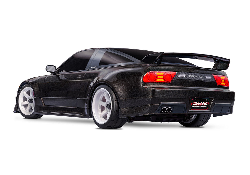Traxxas 93424-4 4-Tec 2.0 Nissan 240SX VX3 1/10 Scale RTR AWD On Road Car Black