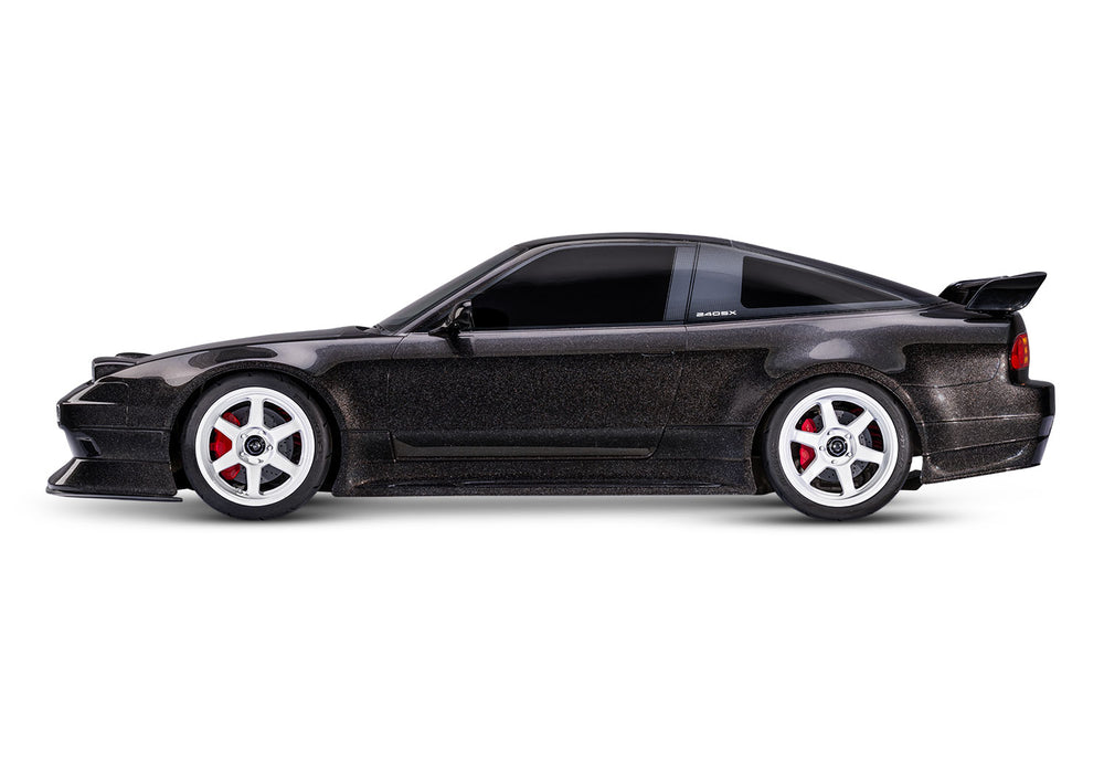Traxxas 93424-4 4-Tec 2.0 Nissan 240SX VX3 1/10 Scale RTR AWD On Road Car Black