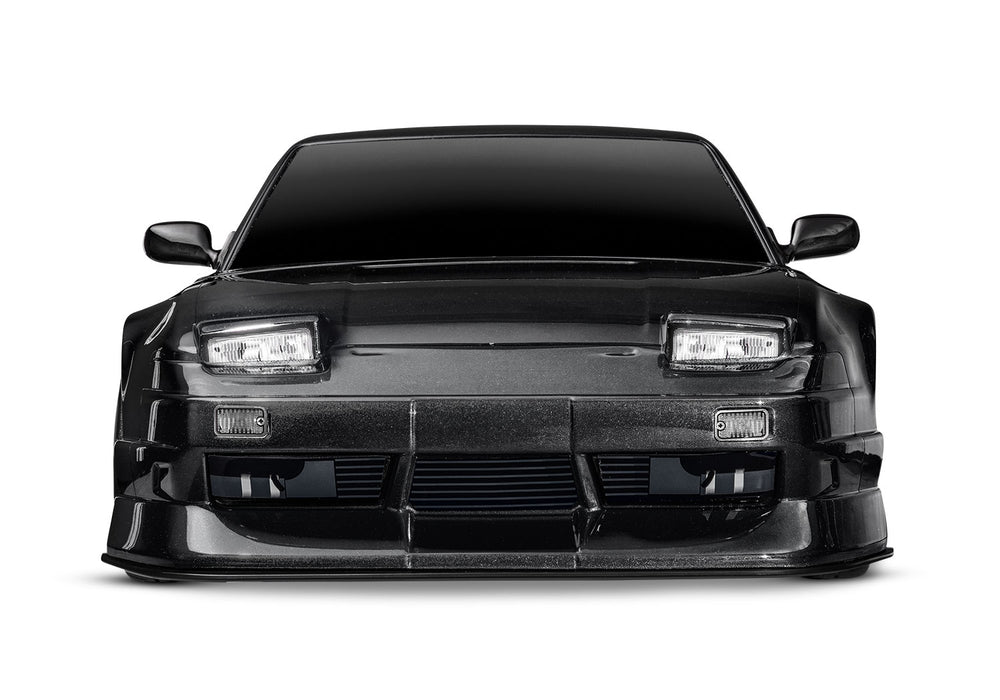 Traxxas 93424-4 4-Tec 2.0 Nissan 240SX VX3 1/10 Scale RTR AWD On Road Car Black