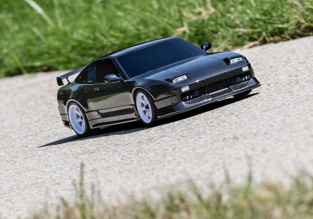 Traxxas 93424-4 4-Tec 2.0 Nissan 240SX VX3 1/10 Scale RTR AWD On Road Car Black