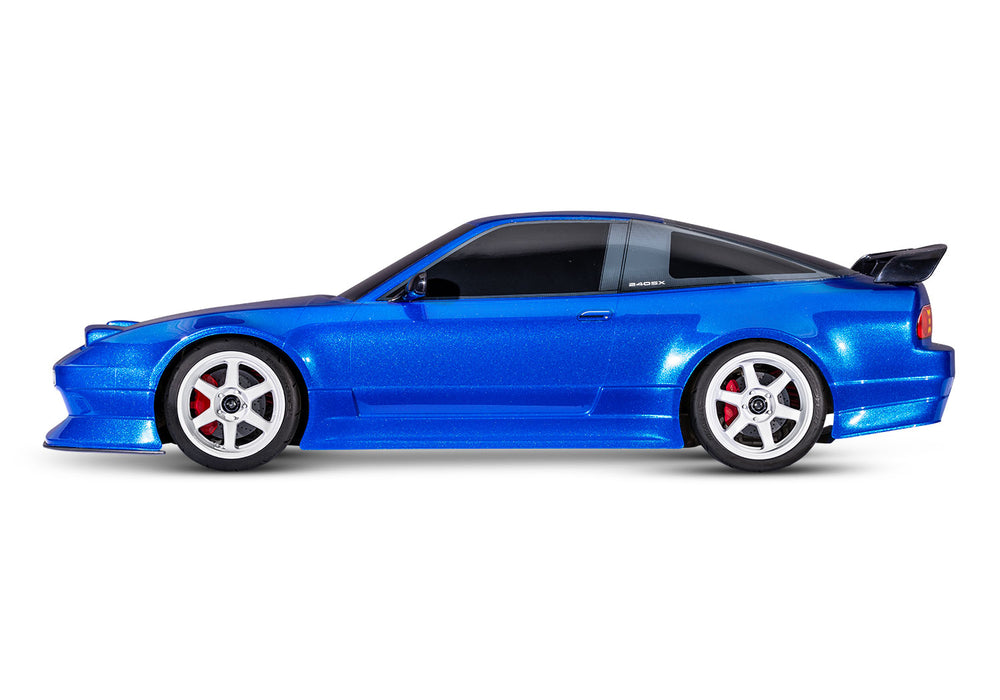 Traxxas 93424-4 4-Tec 2.0 Nissan 240SX VX3 1/10 Scale RTR AWD On Road Car Blue
