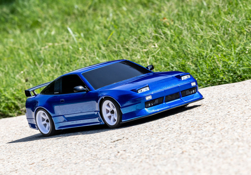 Traxxas 93424-4 4-Tec 2.0 Nissan 240SX VX3 1/10 Scale RTR AWD On Road Car Blue