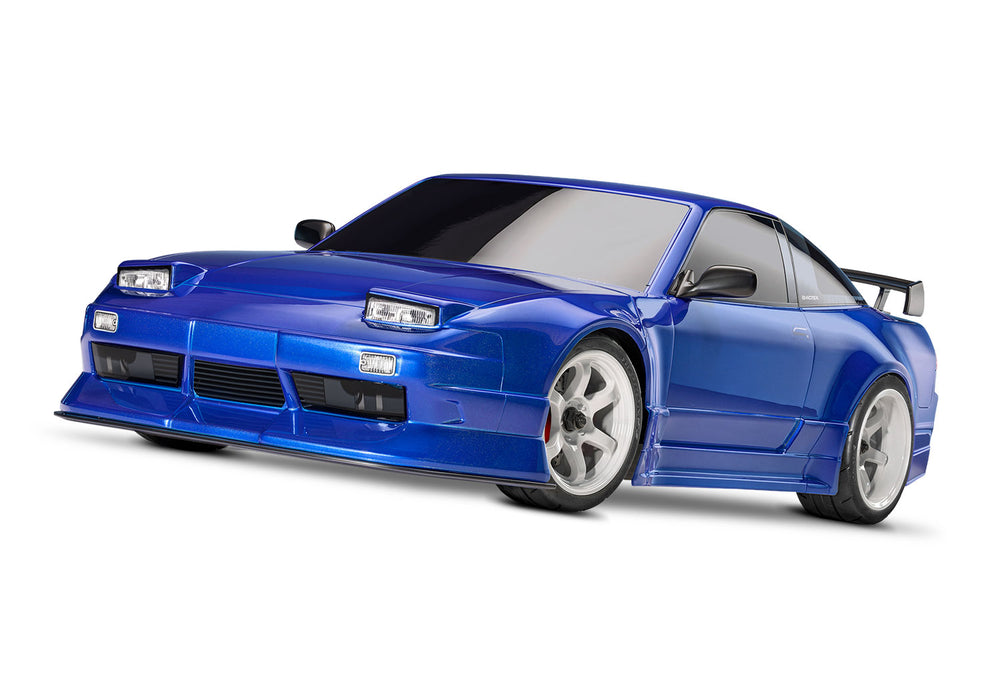 Traxxas 93424-4 4-Tec 2.0 Nissan 240SX VX3 1/10 Scale RTR AWD On Road Car Blue