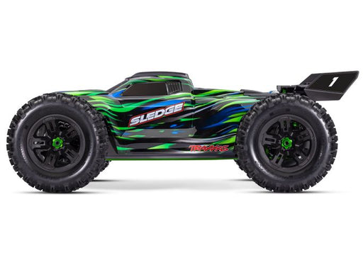 Traxxas 95096-4 Green Sledge™ Belted 1/8 AWD 6s Brushless Electric Monster Truck