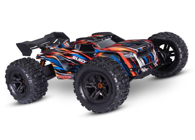 Traxxas 95096-4 Orange Sledge™ Belted 1/8 AWD 6s Brushless Electric Monster Truck