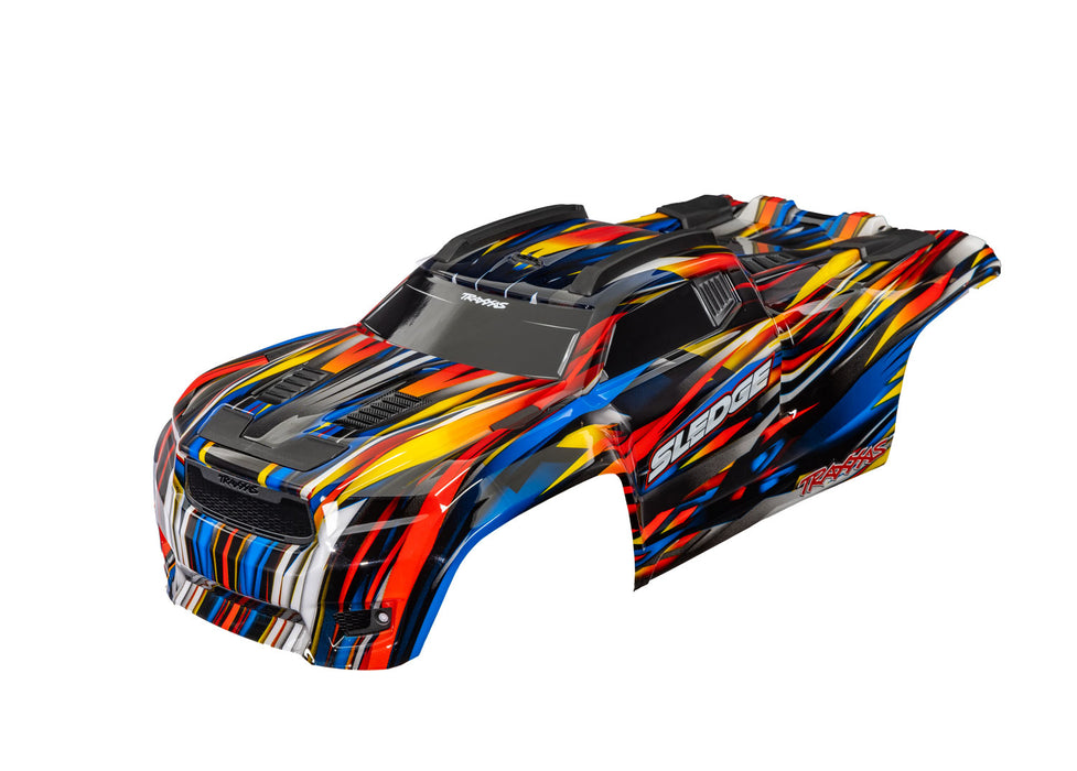 Traxxas 9511-Blue Blue Body with Body Support for Clipless Mounting fits Sledge™